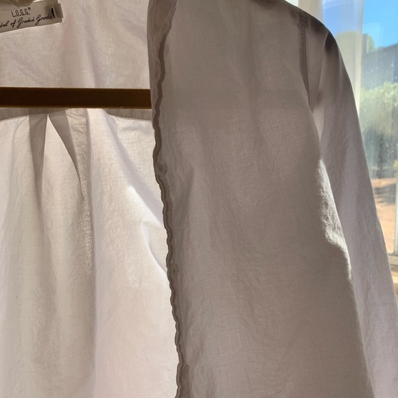 White button down/up shirt, professional 2,cotton - Picture 2 of 7